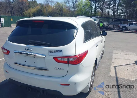 2014 Infiniti Qx60 z USA, uszkodzony, nr VIN 5N1AL0MM6EC545839